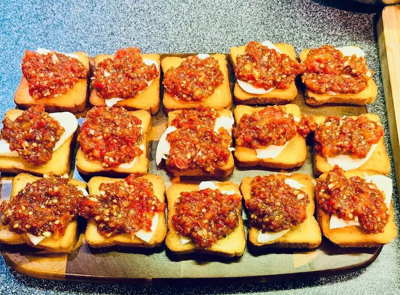 Tomato Bruschetas